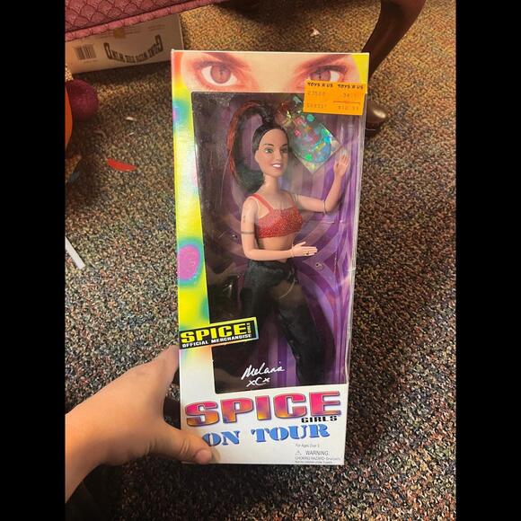 Other - SPICE GIRLS ON TOUR -‎ BABY SPICE DOLL - Melanie C - GALOOB 1998